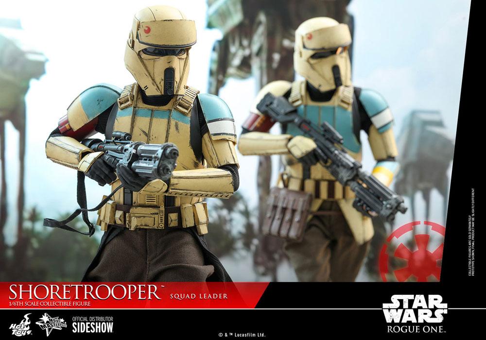 HOT TOYS - Rogue One A Star Wars Story 1:6 Action Doll ShoreTrooper Squad Leader MMS592