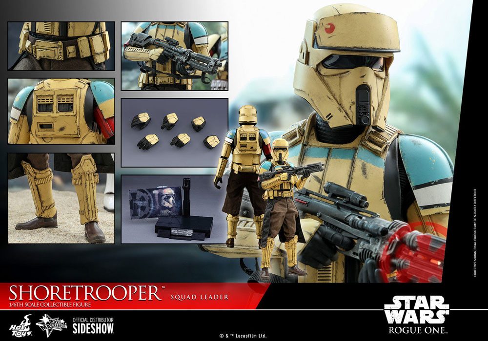 HOT TOYS - Rogue One A Star Wars Story 1:6 Action Doll ShoreTrooper Squad Leader MMS592