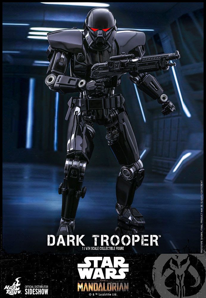 HOT TOYS - Star Wars The Mandalorian 1:6 Action Doll Dark Trooper TMS032