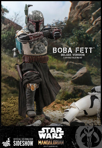 HOT TOYS - Star Wars The Mandalorian 2 Pack 1:6 Boba Fett DeLuxe TMS034