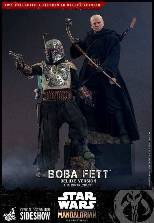 HOT TOYS - Star Wars The Mandalorian 2 Pack 1:6 Boba Fett DeLuxe TMS034