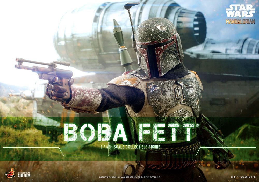 HOT TOYS - Star Wars The Mandalorian 1:6 Action Doll Boba Fett TMS033