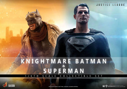 HOT TOYS - Dc Comics - Zack Snyder's Justice League 1:6 Action Doll 2 Pack Knightmare Batman and Superman TMS038