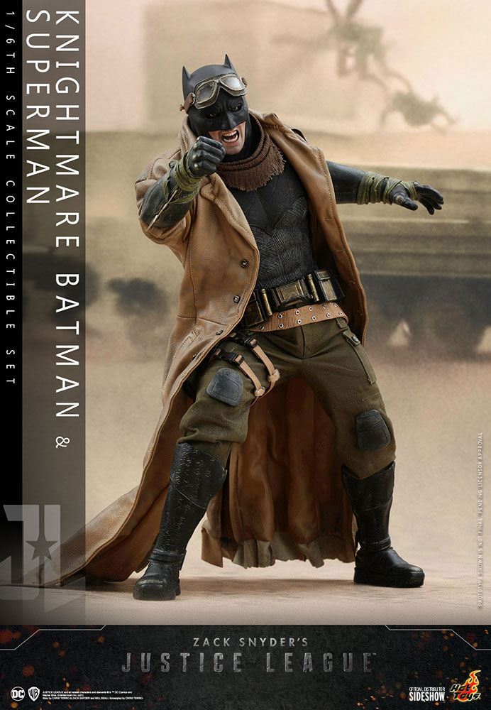 HOT TOYS - Dc Comics - Zack Snyder's Justice League 1:6 Action Doll 2 Pack Knightmare Batman and Superman TMS038