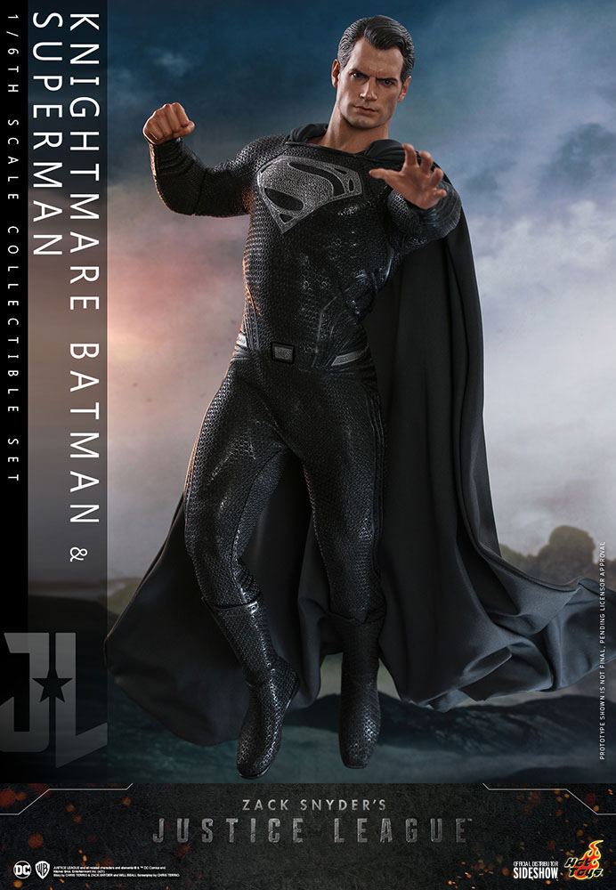 HOT TOYS - Dc Comics - Zack Snyder's Justice League 1:6 Action Doll 2 Pack Knightmare Batman and Superman TMS038