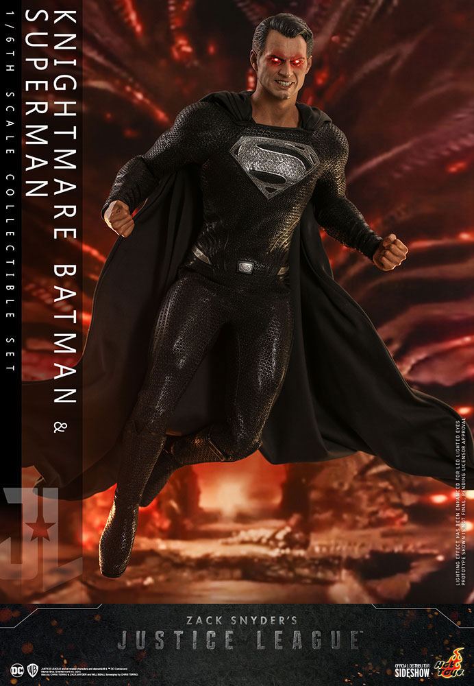 HOT TOYS - Dc Comics - Zack Snyder's Justice League 1:6 Action Doll 2 Pack Knightmare Batman and Superman TMS038