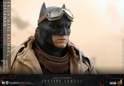 HOT TOYS - Dc Comics - Zack Snyder's Justice League 1:6 Action Doll 2 Pack Knightmare Batman and Superman TMS038