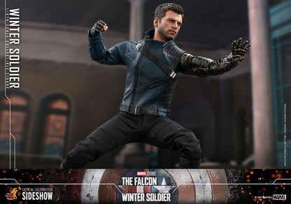 HOT TOYS - Marvel - The Falcon and The Winter Soldier 1:6 Action Doll Winter Soldier MMS039