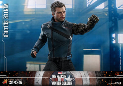 HOT TOYS - Marvel - The Falcon and The Winter Soldier 1:6 Action Doll Winter Soldier MMS039