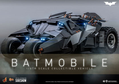 HOT TOYS - Dc Comics - The Dark Knight Trilogy - Tumbler - Movie Masterpiece 1:6 Action Doll Batmobile