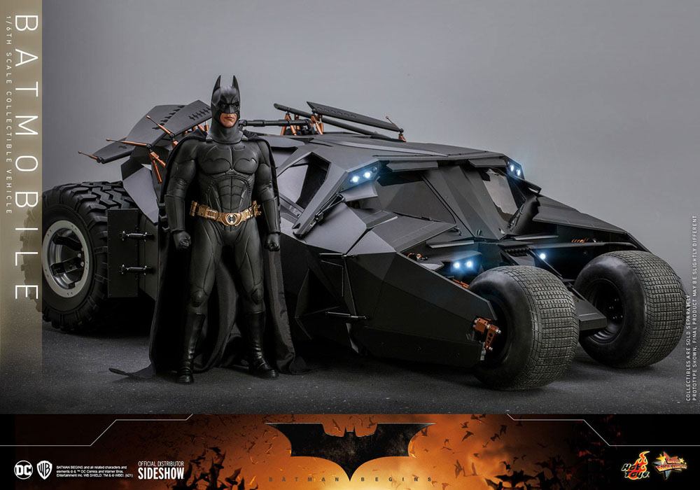 HOT TOYS - Dc Comics - The Dark Knight Trilogy - Tumbler - Movie Masterpiece 1:6 Action Doll Batmobile