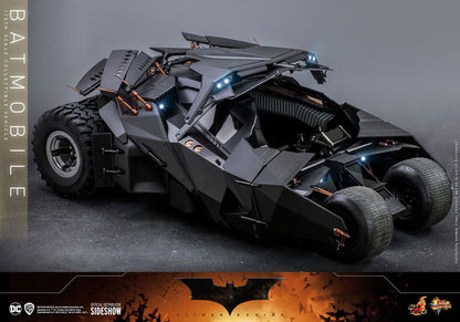 HOT TOYS - Dc Comics - The Dark Knight Trilogy - Tumbler - Movie Masterpiece 1:6 Action Doll Batmobile