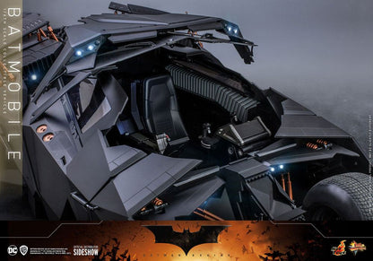 HOT TOYS - Dc Comics - The Dark Knight Trilogy - Tumbler - Movie Masterpiece 1:6 Action Doll Batmobile