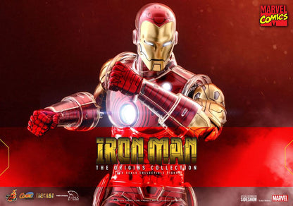 HOT TOYS - Marvel The Origins Collection Comic Masterpiece Action Figure 1/6 Iron Man CMS07-D37