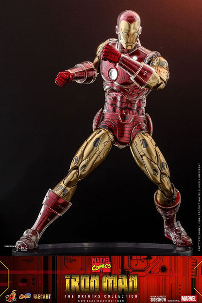 HOT TOYS - Marvel The Origins Collection Comic Masterpiece Action Figure 1/6 Iron Man CMS07-D37