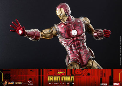 HOT TOYS - Marvel The Origins Collection Comic Masterpiece Action Figure 1/6 Iron Man CMS07-D37