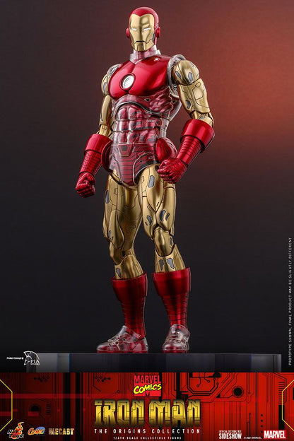 HOT TOYS - Marvel The Origins Collection Comic Masterpiece Action Figure 1/6 Iron Man CMS07-D37