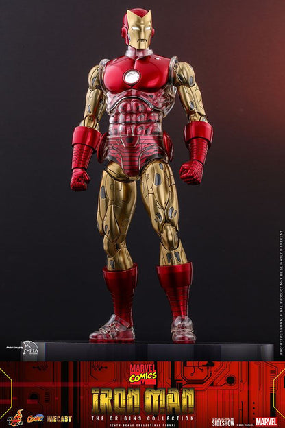 HOT TOYS - Marvel The Origins Collection Comic Masterpiece Action Figure 1/6 Iron Man CMS07-D37