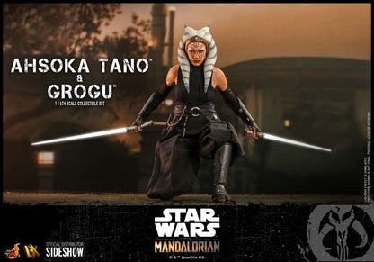 HOT TOYS - Star Wars The Mandalorian 1:6 Action Doll 2 Pack Ahsoka Tano & Grogu