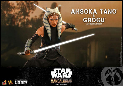 HOT TOYS - Star Wars The Mandalorian 1:6 Action Doll 2 Pack Ahsoka Tano & Grogu