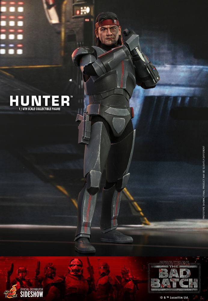 OFFERTA HOT TOYS - Star Wars: The Bad Batch Action Figure 1/6 Hunter