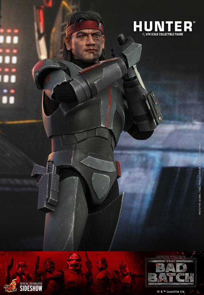 OFFERTA HOT TOYS - Star Wars: The Bad Batch Action Figure 1/6 Hunter