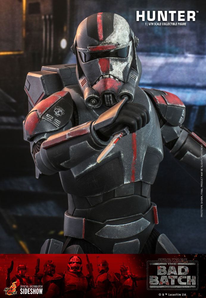 OFFERTA HOT TOYS - Star Wars: The Bad Batch Action Figure 1/6 Hunter