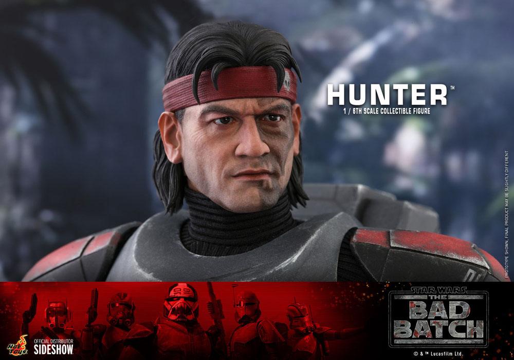 OFFERTA HOT TOYS - Star Wars: The Bad Batch Action Figure 1/6 Hunter