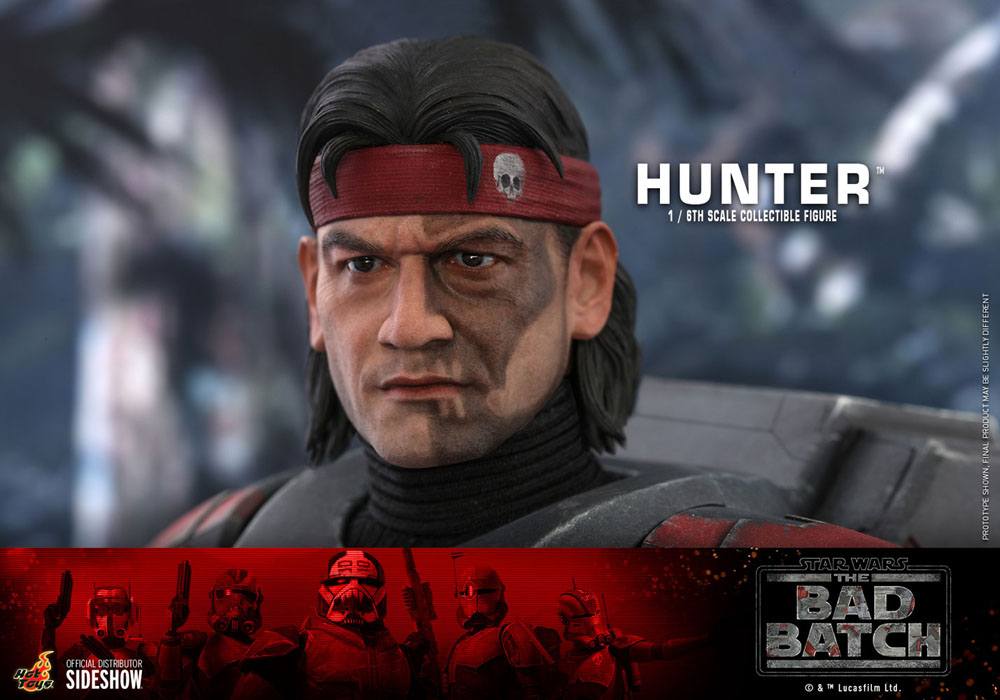 OFFERTA HOT TOYS - Star Wars: The Bad Batch Action Figure 1/6 Hunter