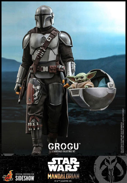 HOT TOYS - Star Wars The Mandalorian 1:6 Action Doll Grogu Set TMS043