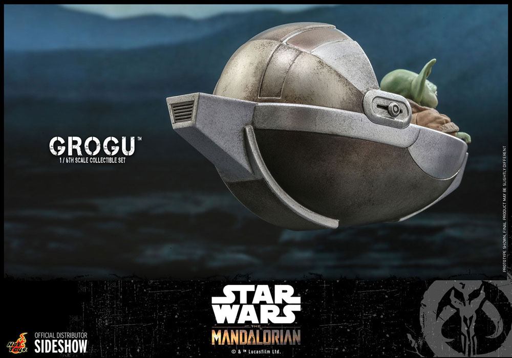 HOT TOYS - Star Wars The Mandalorian 1:6 Action Doll Grogu Set TMS043