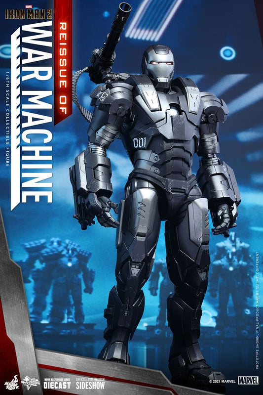 HOT TOYS - Marvel - Iron Man 2 Die Cast Movie Masterpiece 1:6 Action Doll War Machine MMS331 - D13