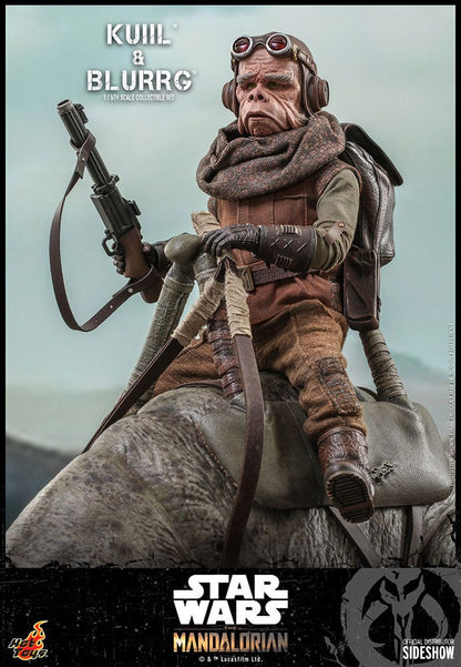 HOT TOYS - Star Wars The Mandalorian Action Figure 2-Pack 1/6 Kuiil & Blurrg