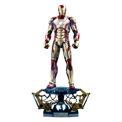 HOT TOYS - Marvel - Iron Man 3 1:4 Action Doll Iron Man Mark XLII DeLuxe Ver QS008