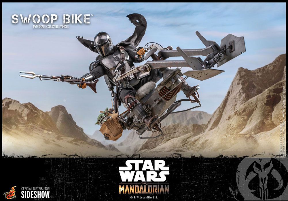 HOT TOYS - Star Wars The Mandalorian Action Vehicle 1:6 Swoop Bike TMS053