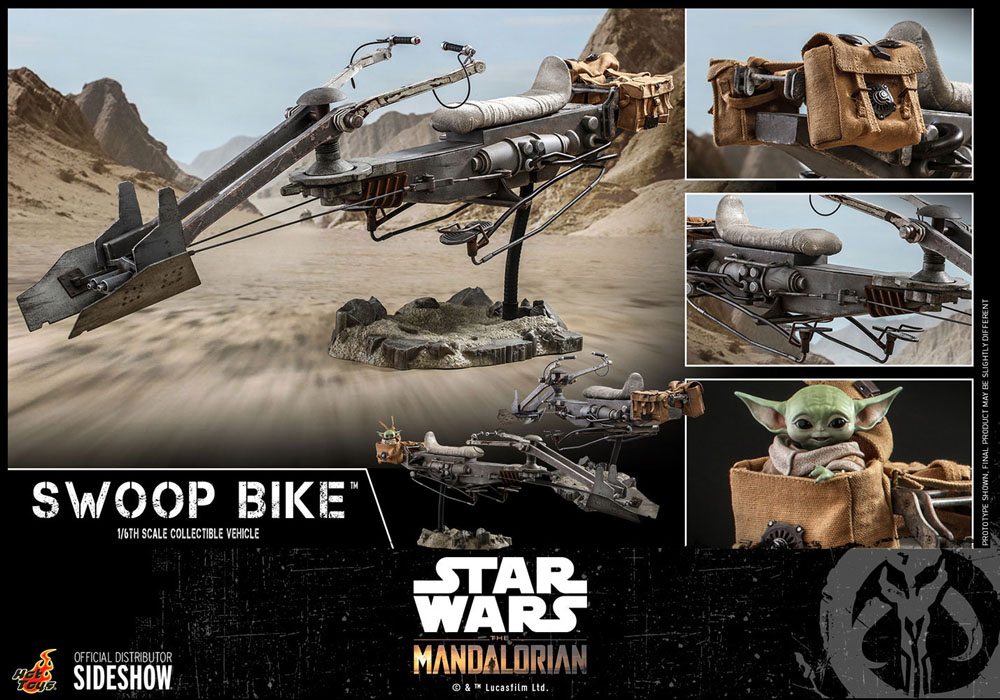 HOT TOYS - Star Wars The Mandalorian Action Vehicle 1:6 Swoop Bike TMS053