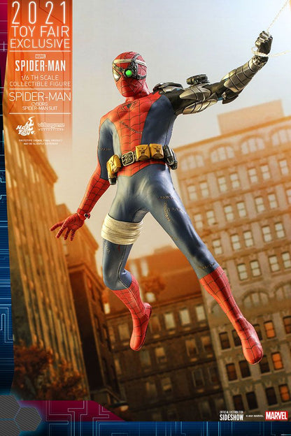 HOT TOYS - Marvel - Spider-Man Cyborg Videogame Masterpiece Suit 1:6 Action Doll 2021 Toy Fair EXCLUSIVE VGM51