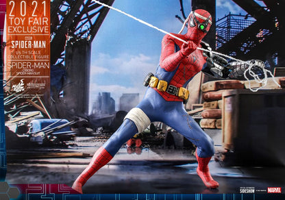 HOT TOYS - Marvel - Spider-Man Cyborg Videogame Masterpiece Suit 1:6 Action Doll 2021 Toy Fair EXCLUSIVE VGM51