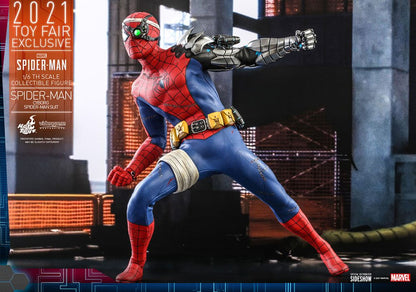 HOT TOYS - Marvel - Spider-Man Cyborg Videogame Masterpiece Suit 1:6 Action Doll 2021 Toy Fair EXCLUSIVE VGM51