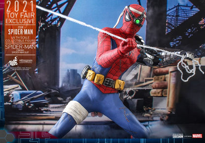 HOT TOYS - Marvel - Spider-Man Cyborg Videogame Masterpiece Suit 1:6 Action Doll 2021 Toy Fair EXCLUSIVE VGM51