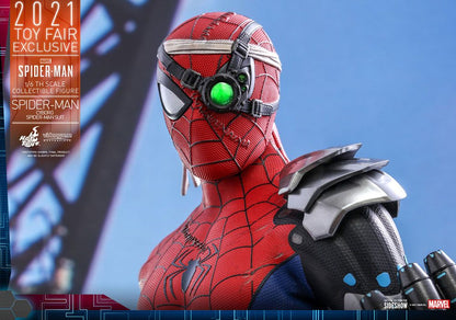 HOT TOYS - Marvel - Spider-Man Cyborg Videogame Masterpiece Suit 1:6 Action Doll 2021 Toy Fair EXCLUSIVE VGM51