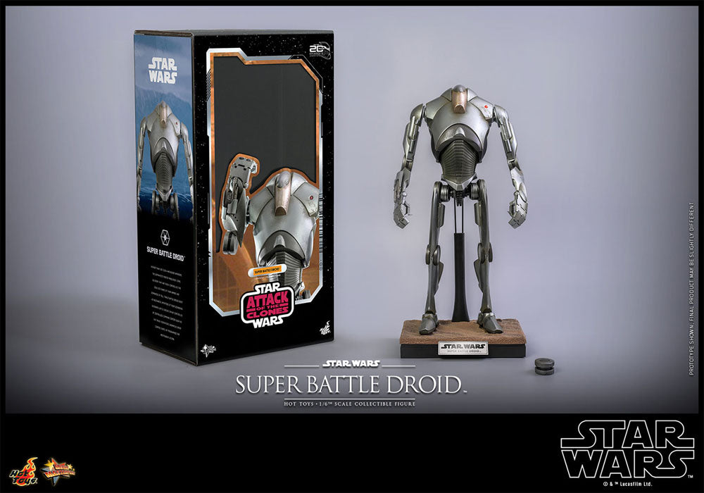 HOT TOYS - Star Wars: Episode II 1/6 Figure Super Battle Droid MMS682