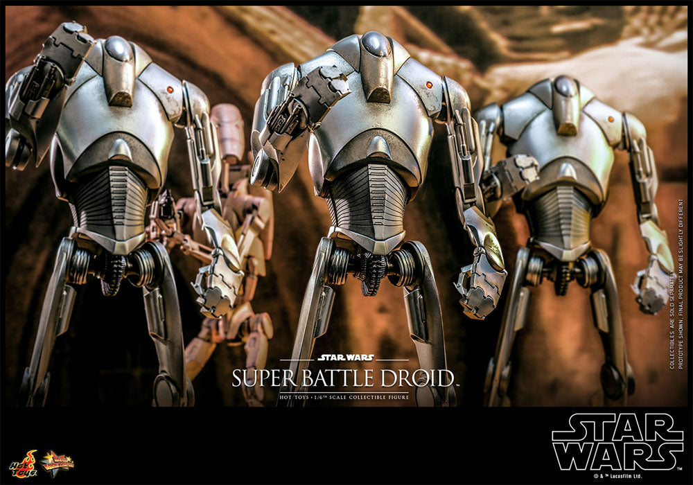 HOT TOYS - Star Wars: Episode II 1/6 Figure Super Battle Droid MMS682