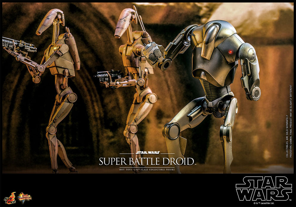 HOT TOYS - Star Wars: Episode II 1/6 Figure Super Battle Droid MMS682