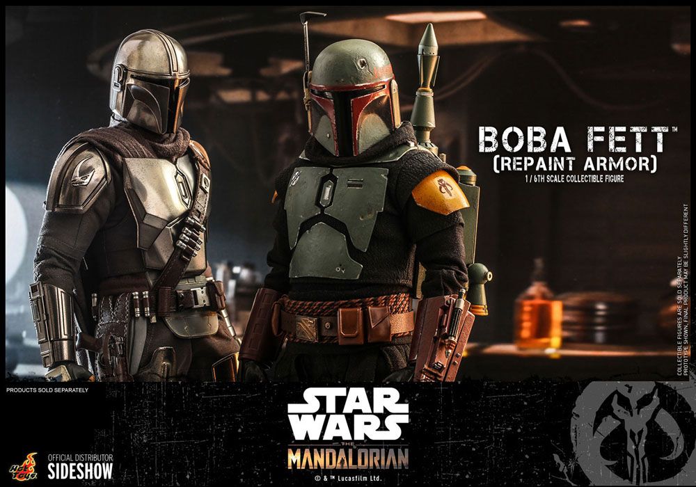 HOT TOYS - Star Wars The Mandalorian 2 1:6 Action Doll Boba Fett (Repaint Armor) TMS055