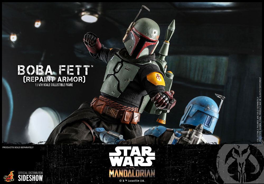 HOT TOYS - Star Wars The Mandalorian 2 1:6 Action Doll Boba Fett (Repaint Armor) TMS055