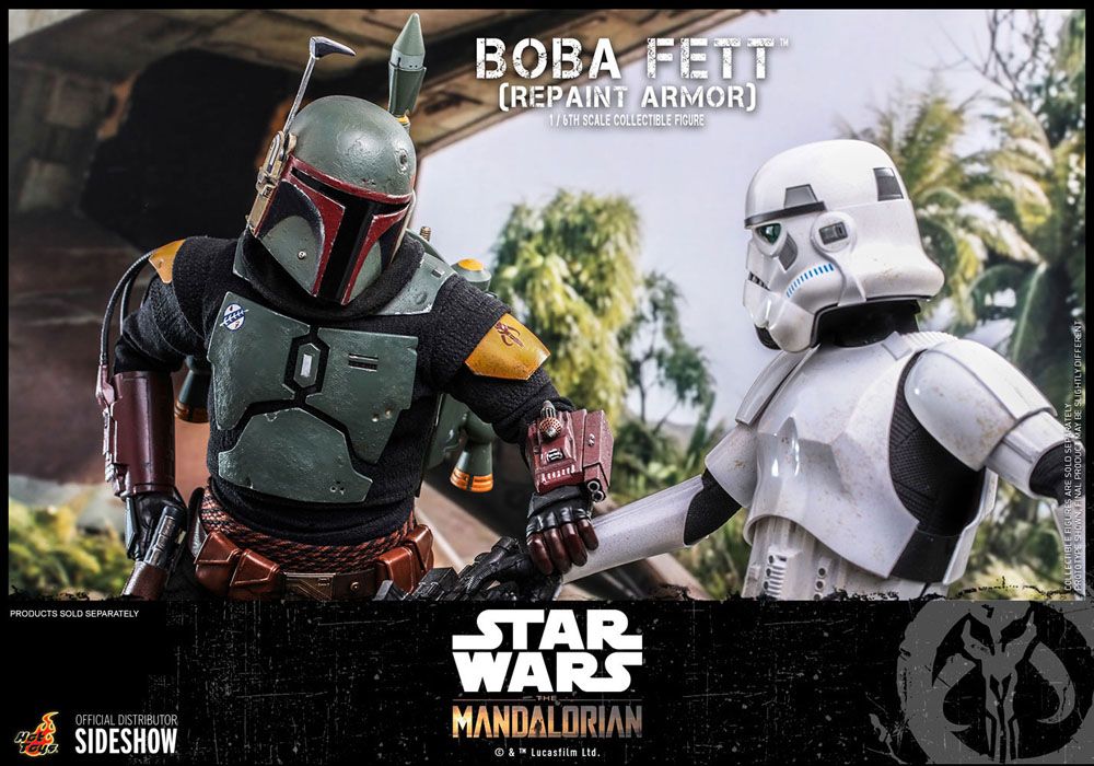 HOT TOYS - Star Wars The Mandalorian 2 1:6 Action Doll Boba Fett (Repaint Armor) TMS055