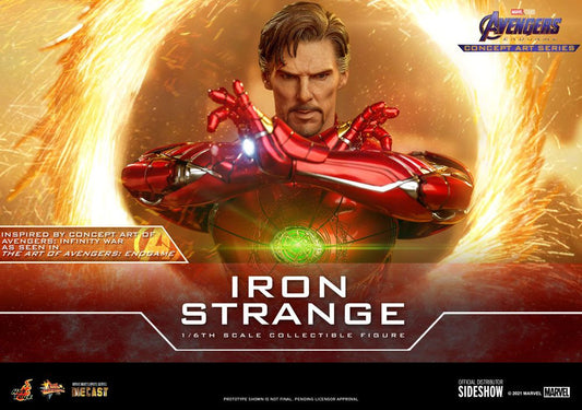 HOT TOYS - Marvel - Avengers Endgame Concept Art Series Pvc 1:6 Action Doll Iron Strange