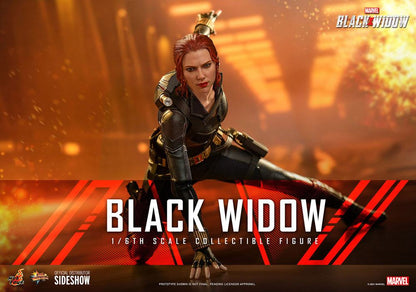 HOT TOYS - Marvel - Black Widow Movie Masterpiece 1:6 Action Doll Black Widow MMS603