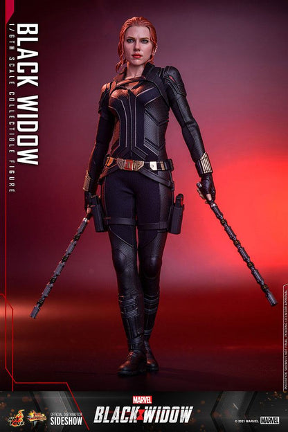 HOT TOYS - Marvel - Black Widow Movie Masterpiece 1:6 Action Doll Black Widow MMS603